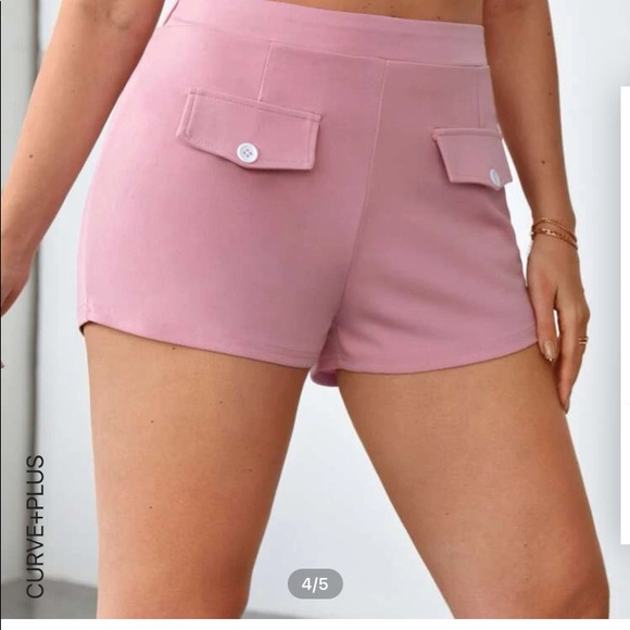 ๐ Pink Stretchy Military Style Shorts!!! Brand New!!! - Picture 5 of 8